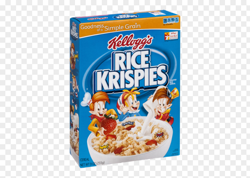 Rice Krispies Breakfast Cereal Treats Frosted Flakes Kellogg's PNG