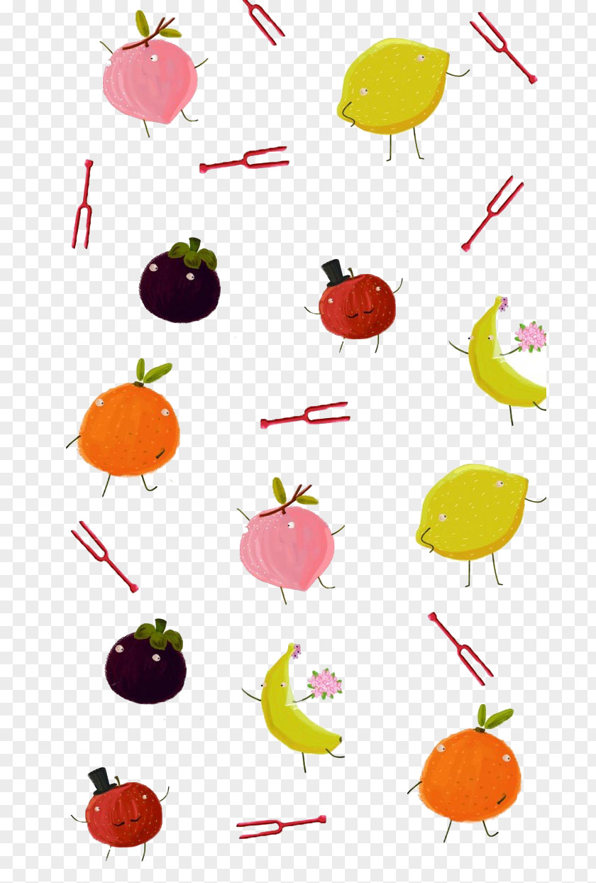 Vibrant Fruit Clip Art PNG