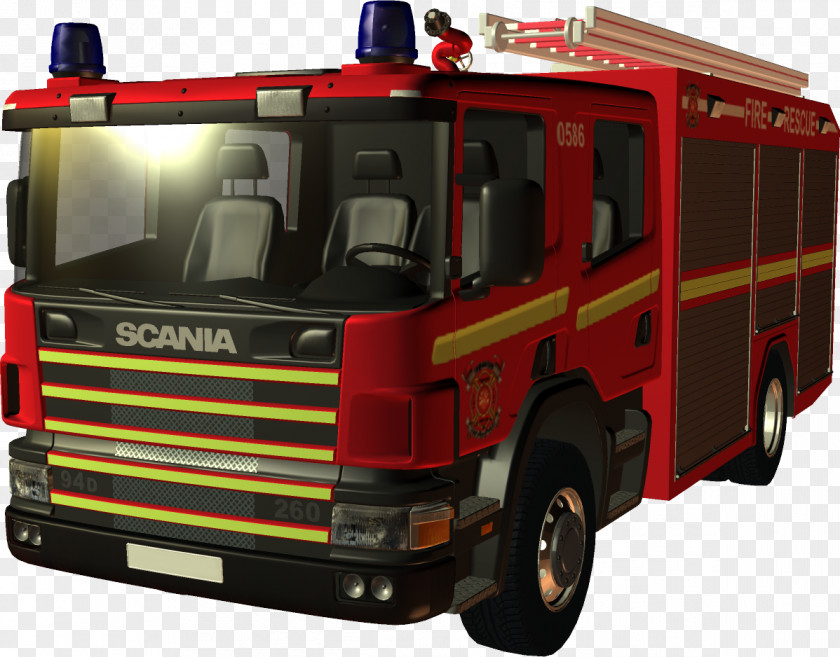 Car Fire Engine Painting Adobe Photoshop PNG
