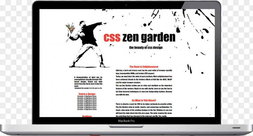 Design Responsive Web CSS Zen Garden Cascading Style Sheets PNG