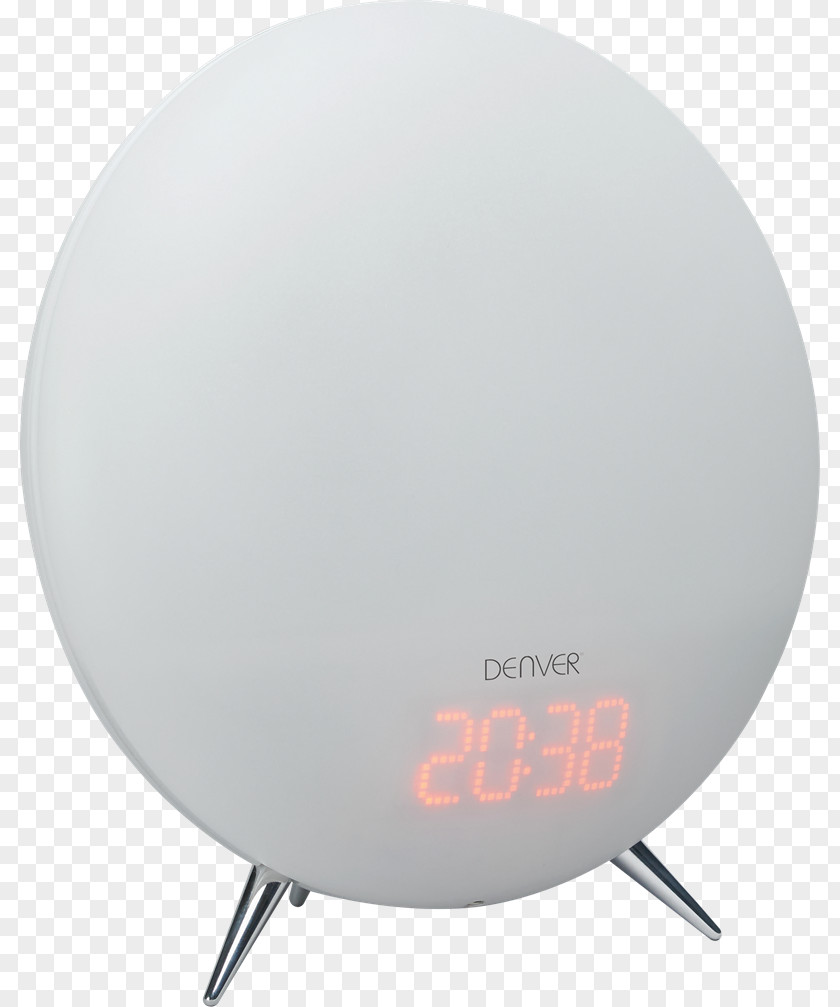 Light Clockradio Alarm Clocks White Color PNG