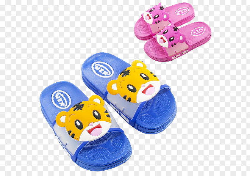 Little Tiger Baby Slippers Slipper Shoe Flip-flops Sandal PNG