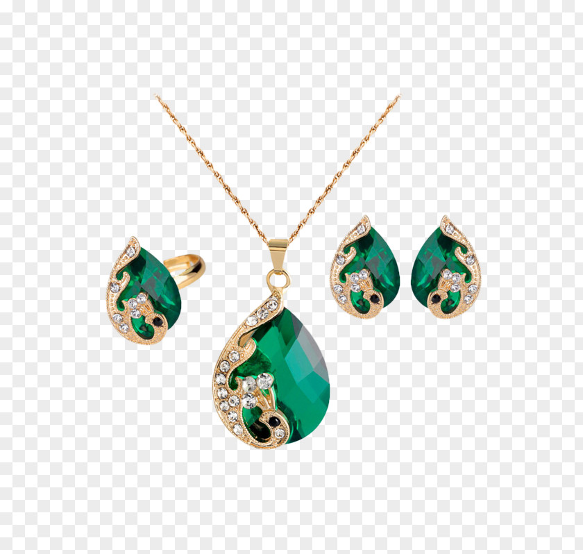 Necklace Earring Imitation Gemstones & Rhinestones Jewellery PNG