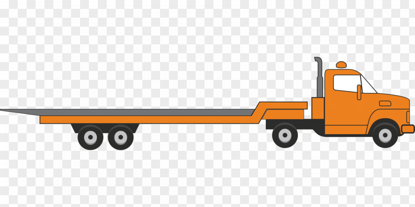 Truck Car Tow Semi-trailer PNG