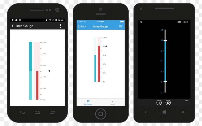 Android Xamarin User Interface PNG