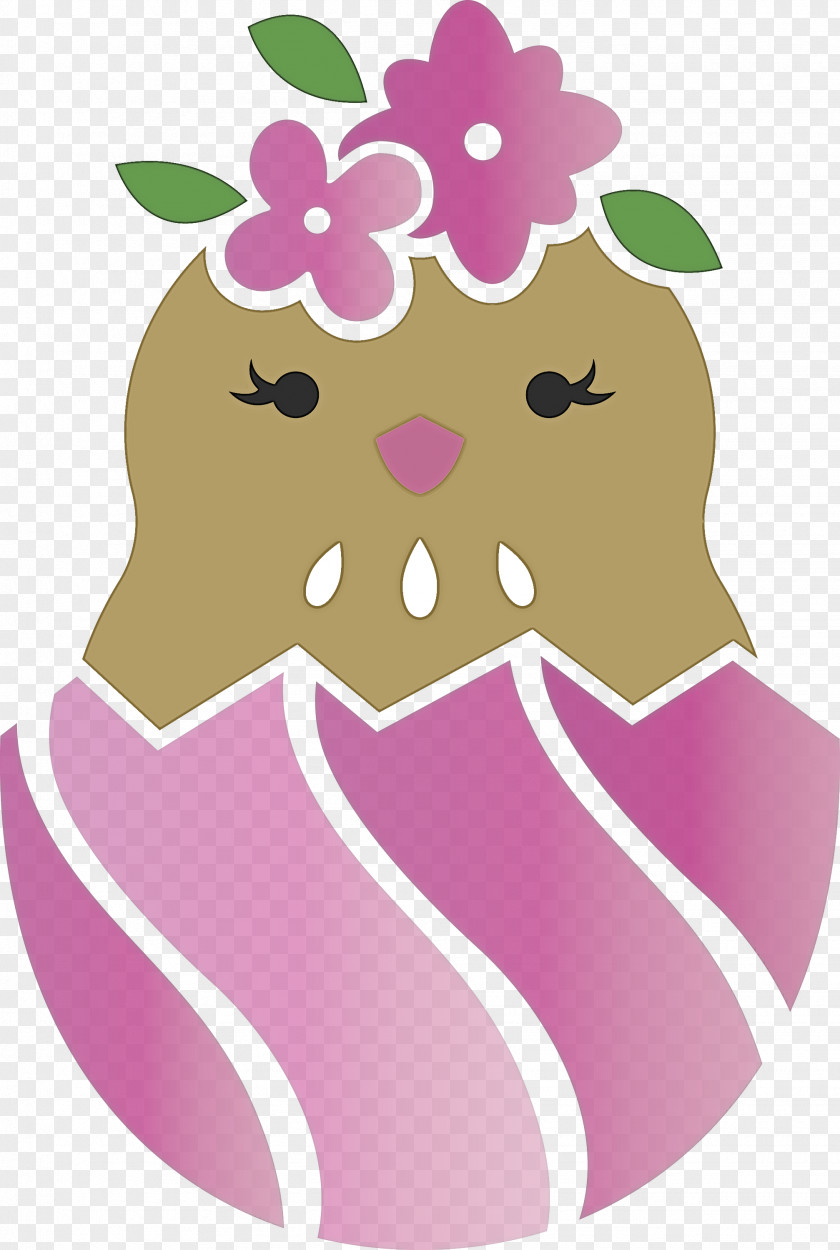 Chick In Eggshell Easter Day Adorable PNG