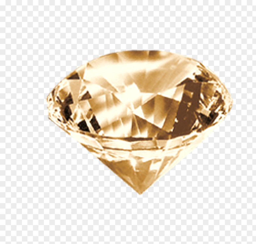 Diamond Fundal Gold PNG