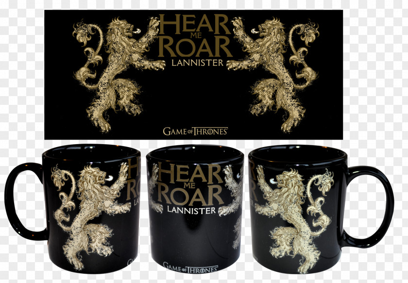 Mug Coffee Cup Daenerys Targaryen House Lannister PNG