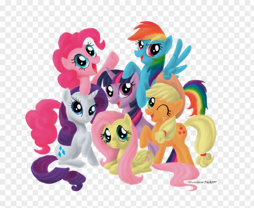 My Little Pony Transparent Pinkie Pie Fluttershy Rainbow Dash Twilight Sparkle PNG