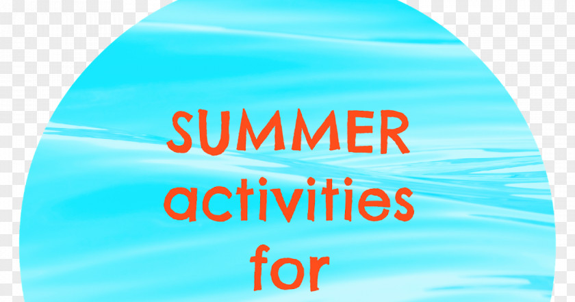 Summer Activities Logo Brand Water Mixed Media Font PNG