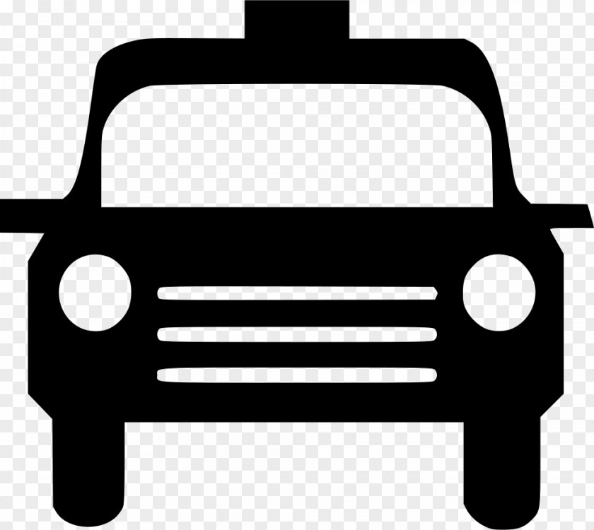 Taxi Vector Line Clip Art PNG