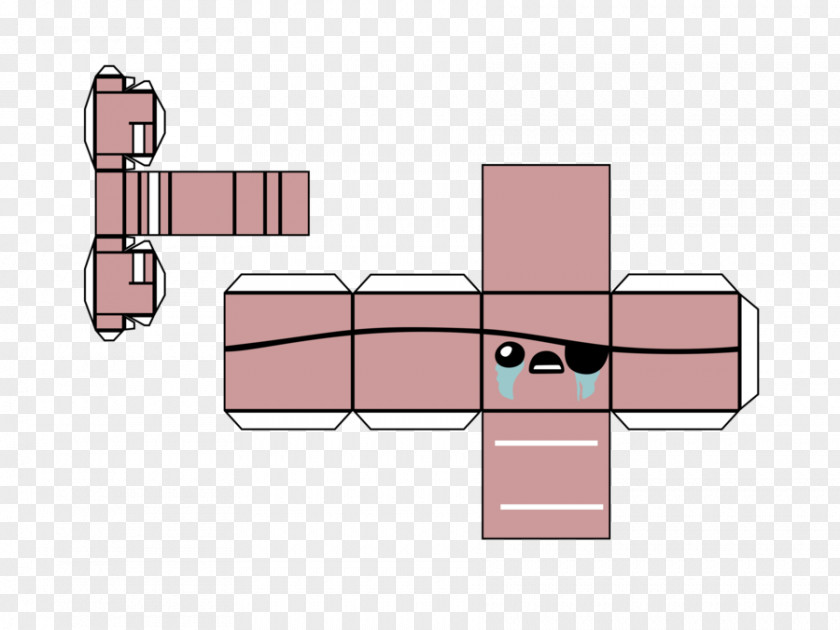 The Binding Of Isaac Isaac: Rebirth Paper Model Art PNG