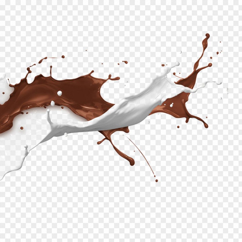 Vector Chocolate Milk Juice Cream Cattle PNG