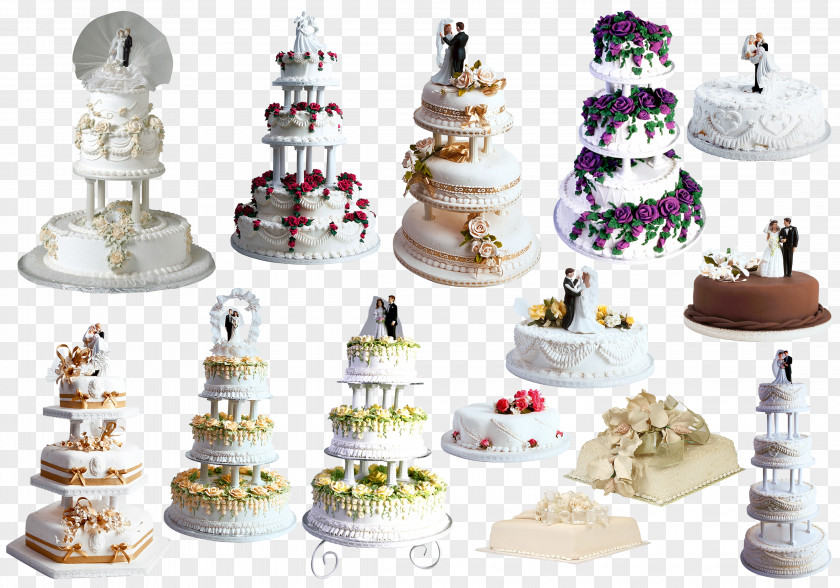 Wedding Cake Torte Torta Sugar PNG