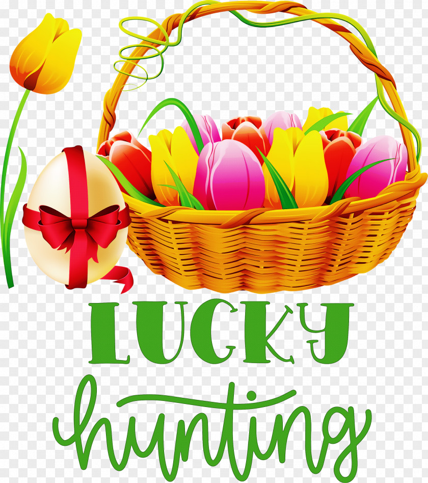 Lucky Hunting Happy Easter Day PNG