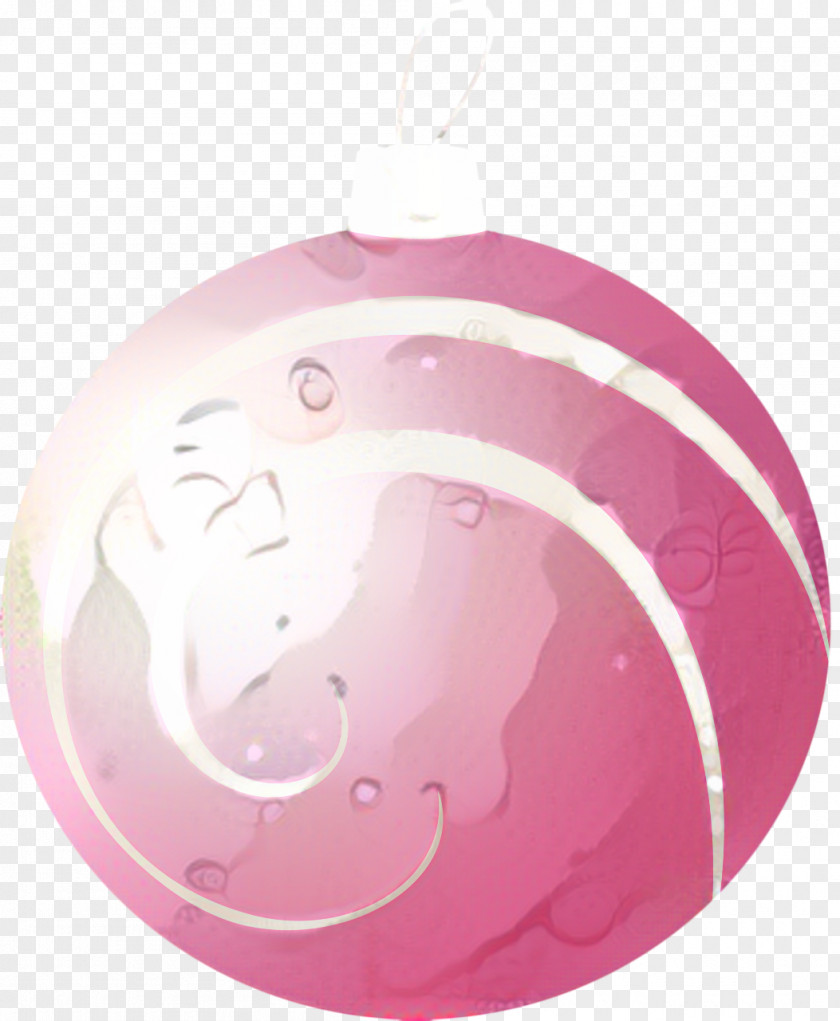 Magenta Ceiling Christmas Circle PNG