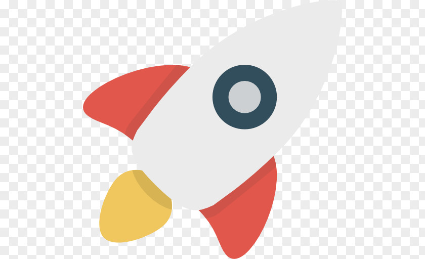 Rocket Spacecraft Launch Icon PNG