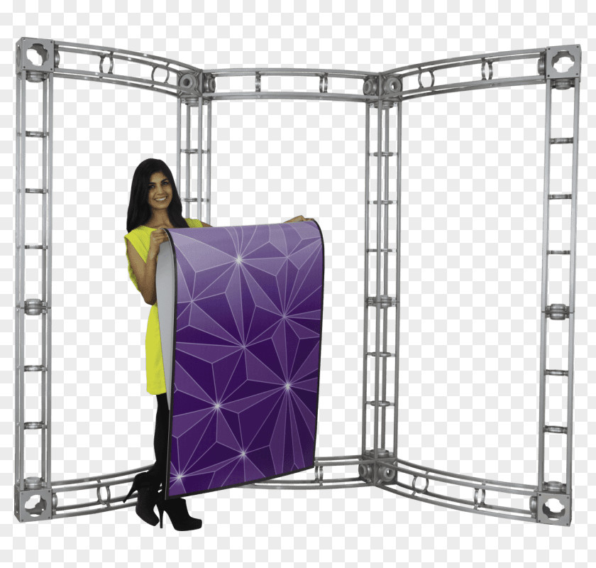 Truss Vector Trade Show Display Textile Retail PNG
