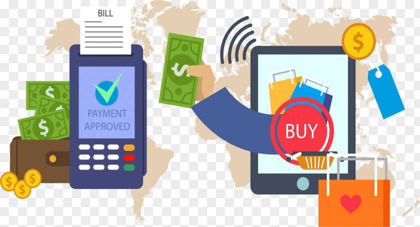 Credit Card Bill Payment Near-field Communication PNG