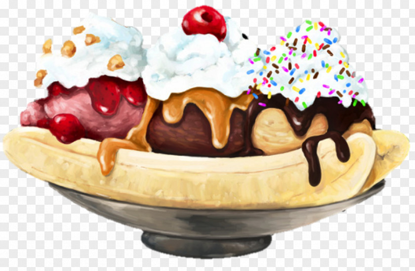 Ice Cream Truck Sundae Cones Clip Art Banana Split PNG