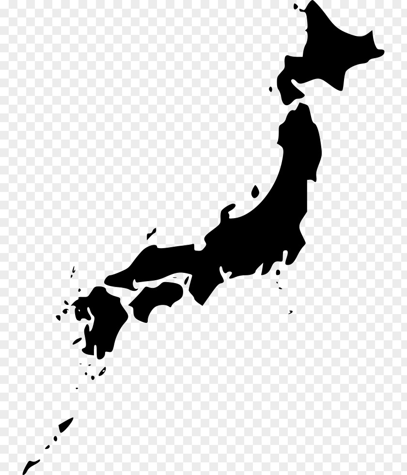 Japan Stock Photography Map PNG