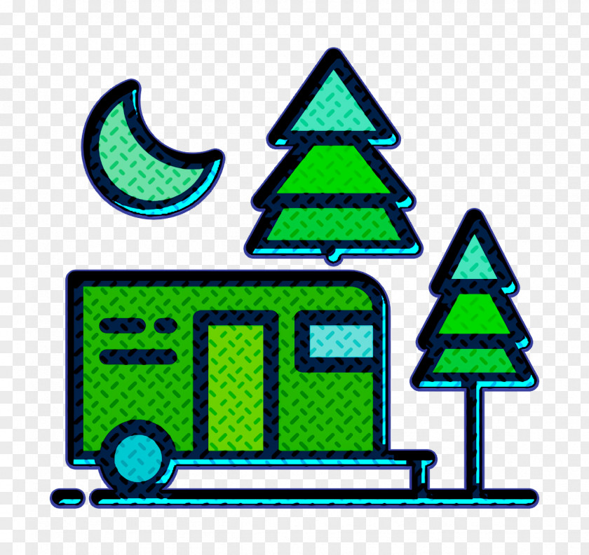 Nature Icon Trailer Camping PNG
