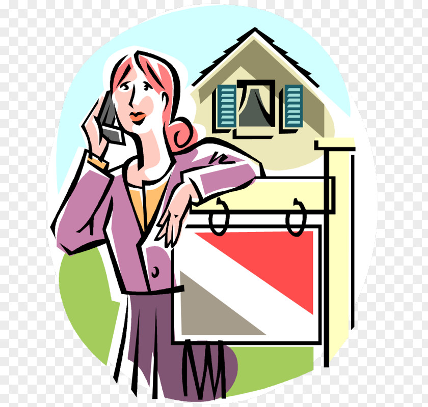Realtor Picture Estate Agent Real Buying Clip Art PNG