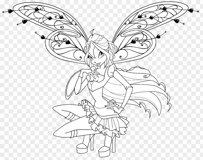 Bloom Winx Roxy Tecna Coloring Book Club: Believix In You PNG