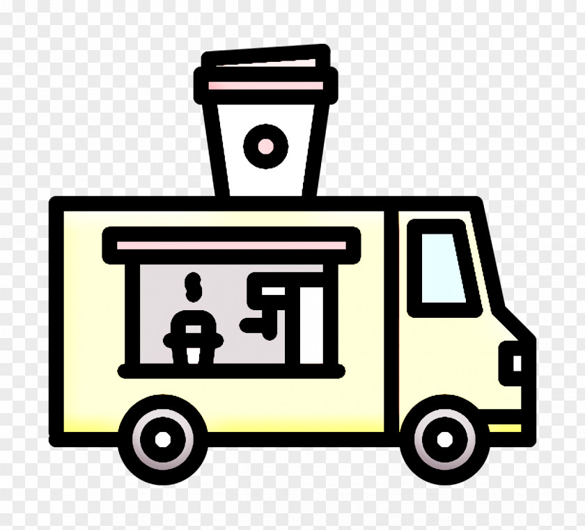 Food Truck Icon Coffee PNG