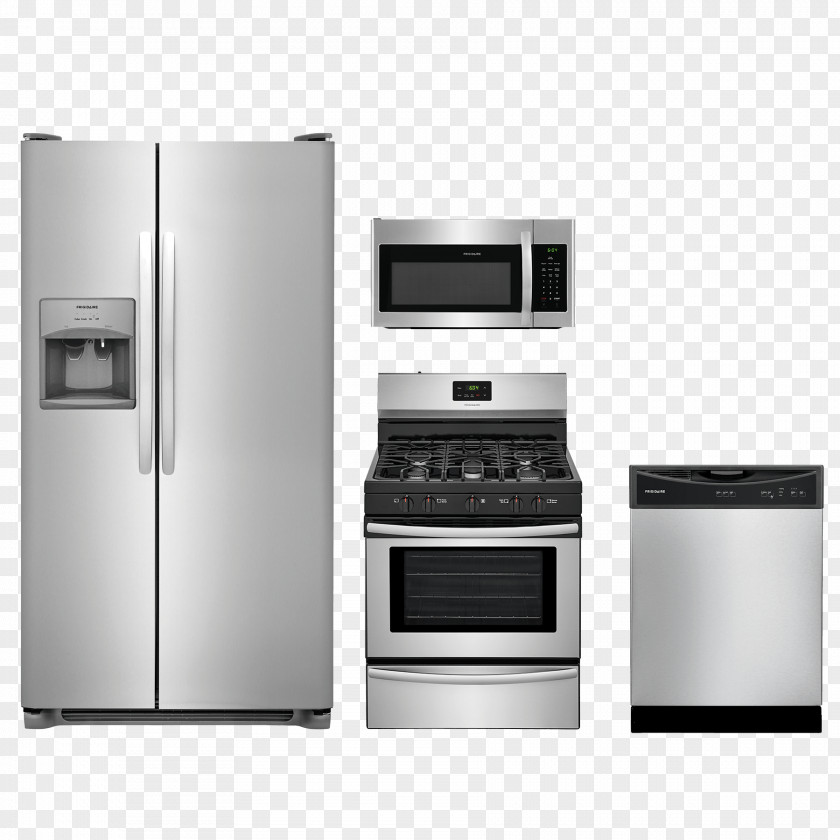 Kitchen Appliances Refrigerator Frigidaire Home Appliance Cooking Ranges Microwave Ovens PNG