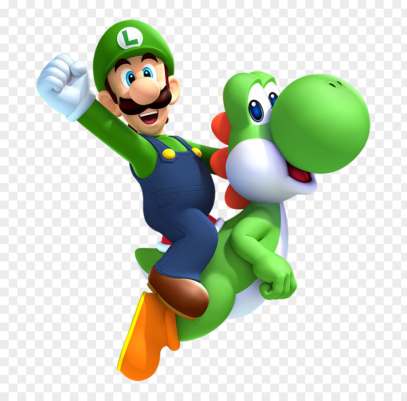 Super Mario World New Luigi U Bros. PNG