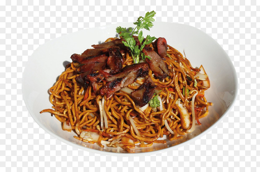 Barbecue Mutton Lo Mein Chow Yakisoba Chinese Noodles Fried PNG
