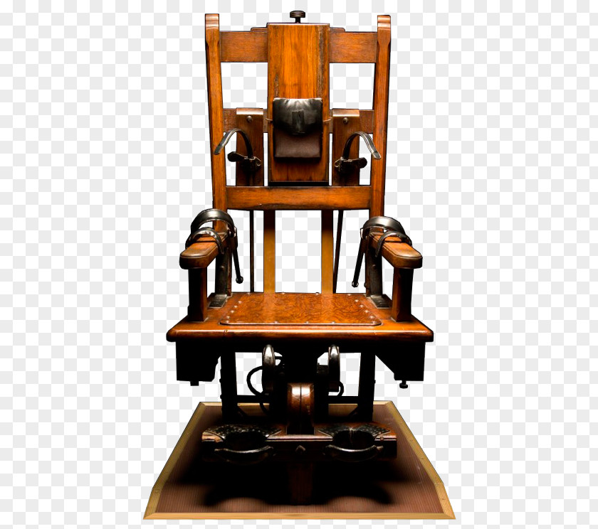 Chair Cartoon Electric Capital Punishment Electricity Execution Lethal Injection PNG