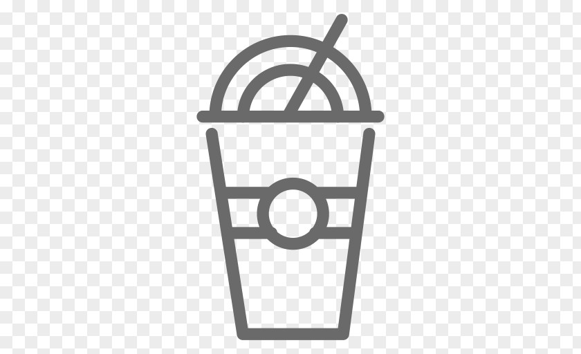 Coffee Iced Drink Design PNG