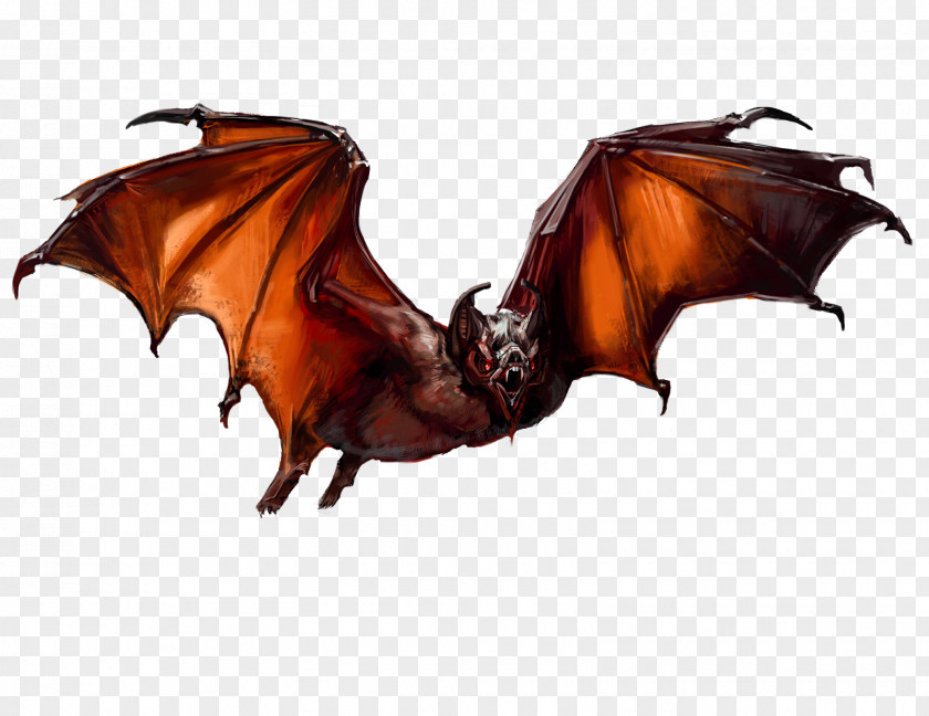 Bat Vampire Dungeons & Dragons Buettikofer's Epauletted Fruit Giant Golden-crowned Flying Fox PNG