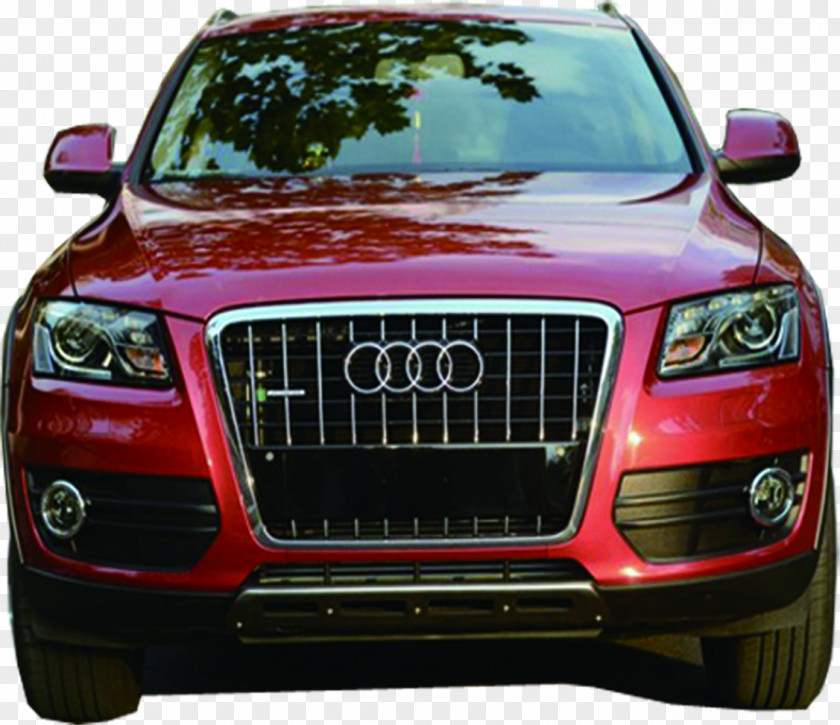 Red Audi Q5 Mid-size Car A8 PNG