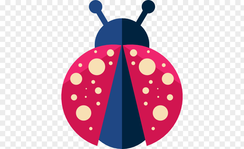 A Purple Ladybug Icon PNG