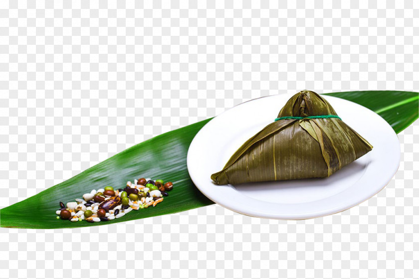 Bamboo Leaves And Dumplings Image Zongzi Leaf Glutinous Rice PNG