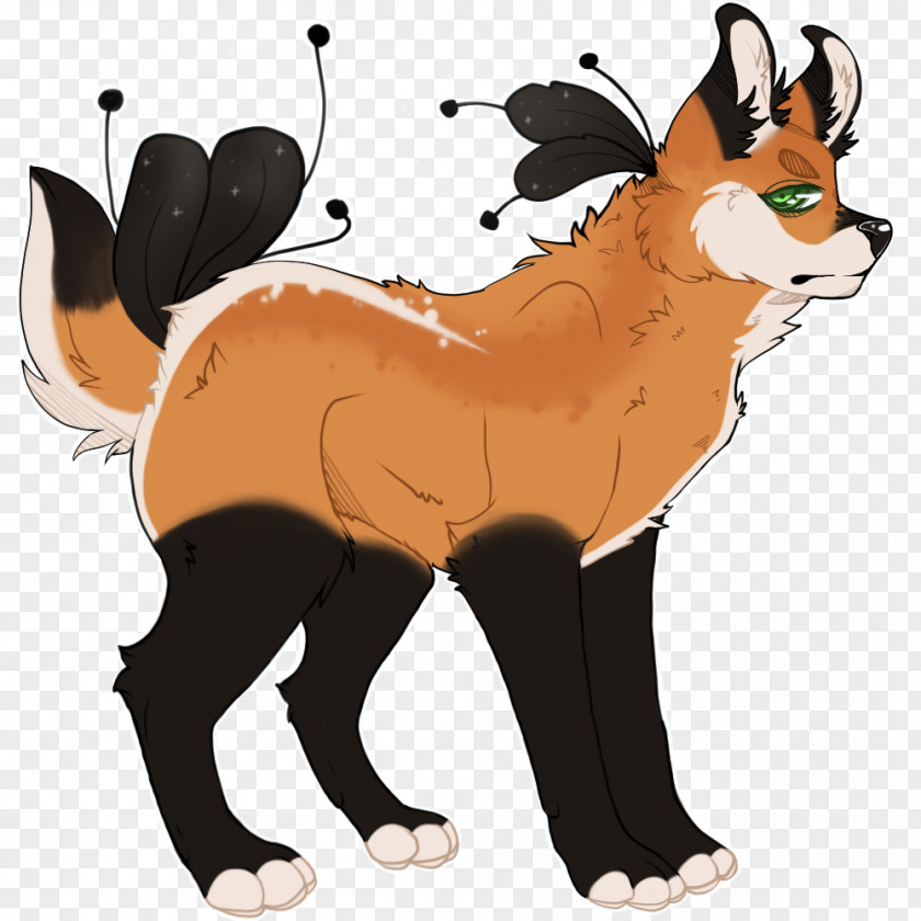 Bribe Red Fox Character Wildlife Clip Art PNG
