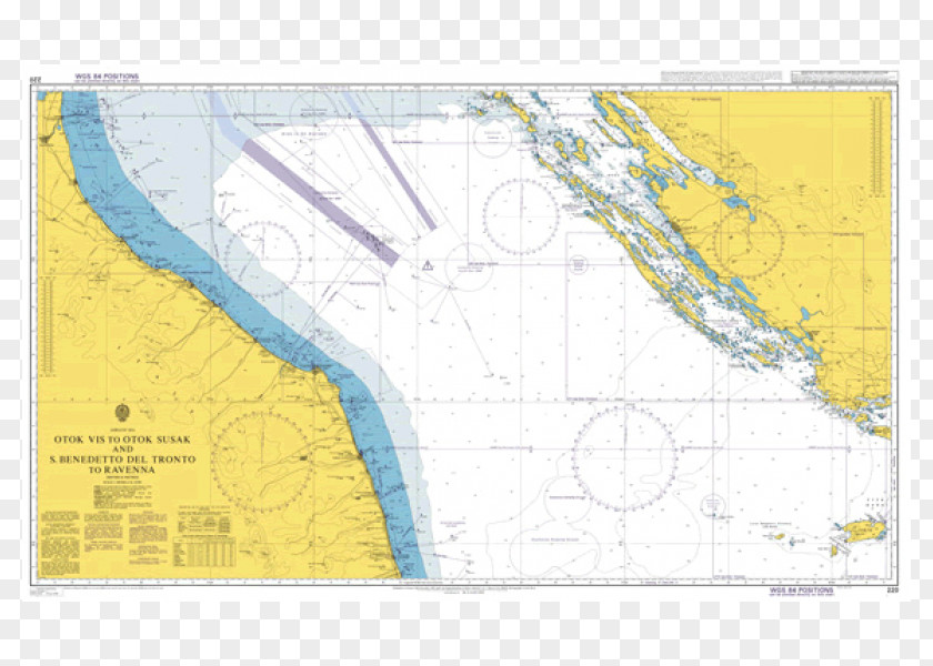 Catalog Charts Adriatic Sea San Benedetto Del Tronto Susak Vis Island PNG