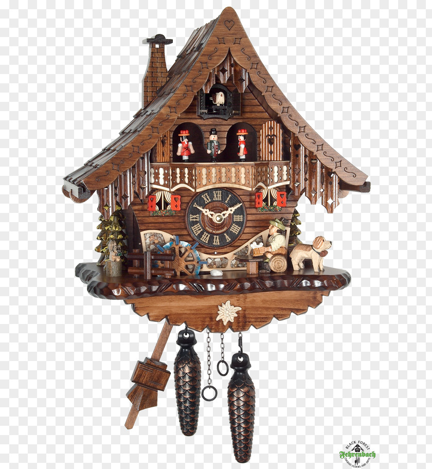 Clock Cuckoo Quartz Titisee-Neustadt Movement PNG