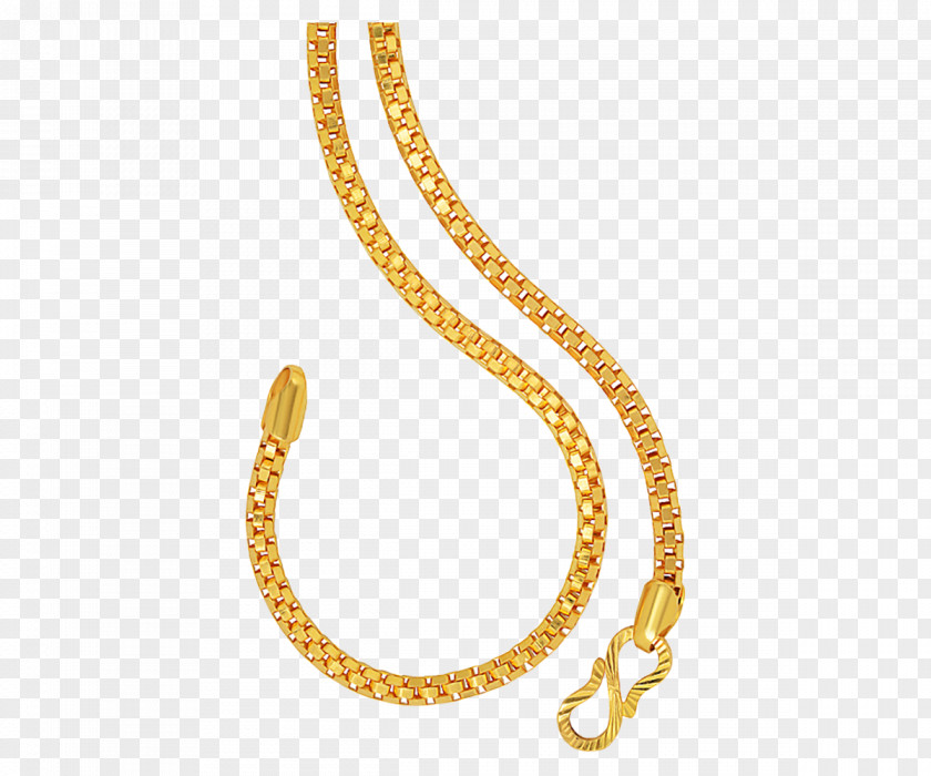 Gold Chain Jewellery Necklace Jewelry Design PNG