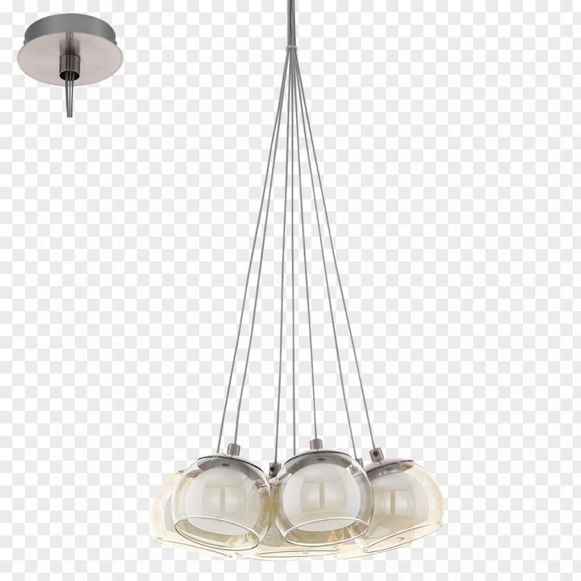 Light Chandelier Lighting Fixture Wohnraumbeleuchtung EGLO PNG