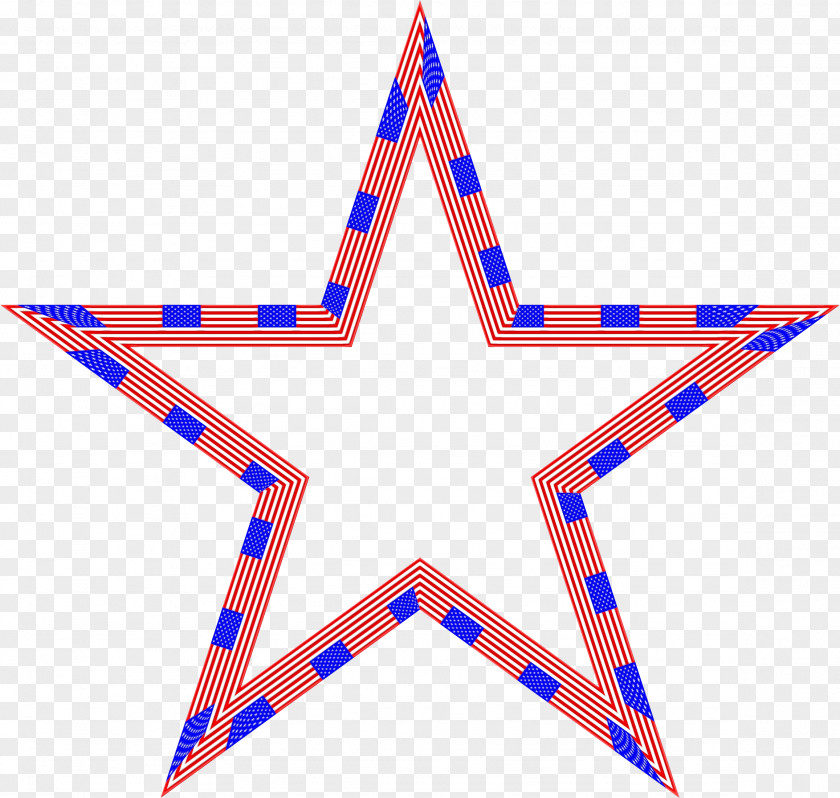 Triangle Symmetry Stars Background PNG