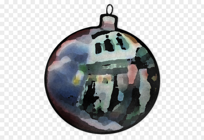 Watercolor Paint Christmas Decoration Ornament PNG