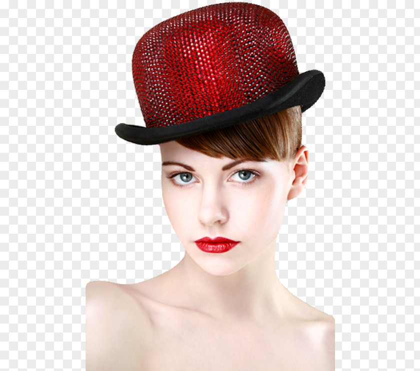 Woman Fedora Hat PNG
