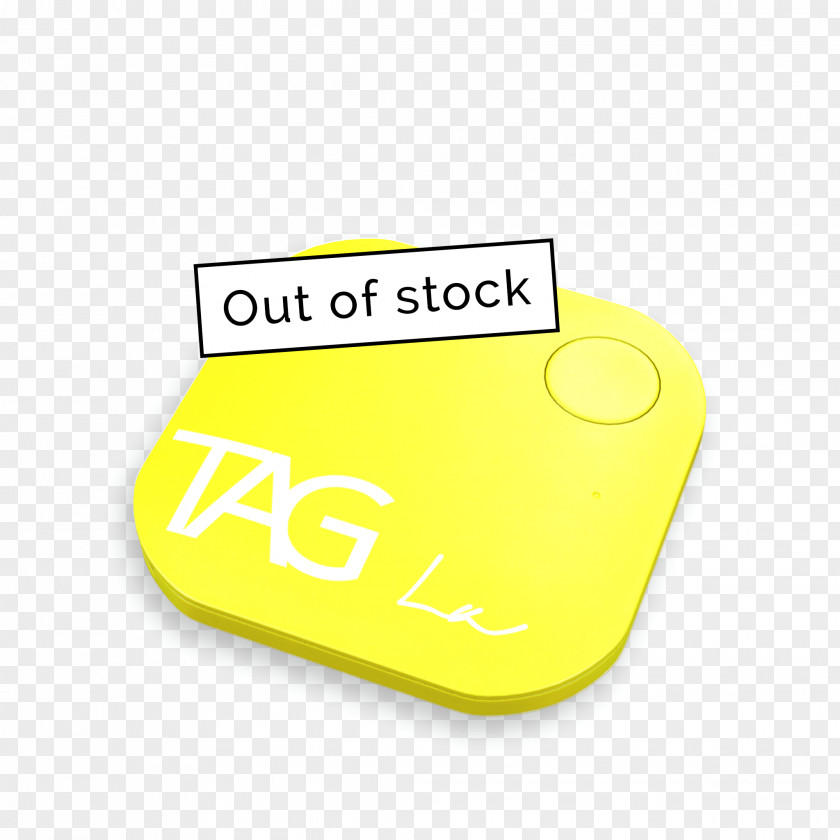 Yellow Tag Logo Brand Material PNG