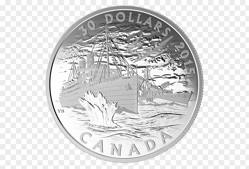 Coin Silver Battle Of The Atlantic Canada PNG