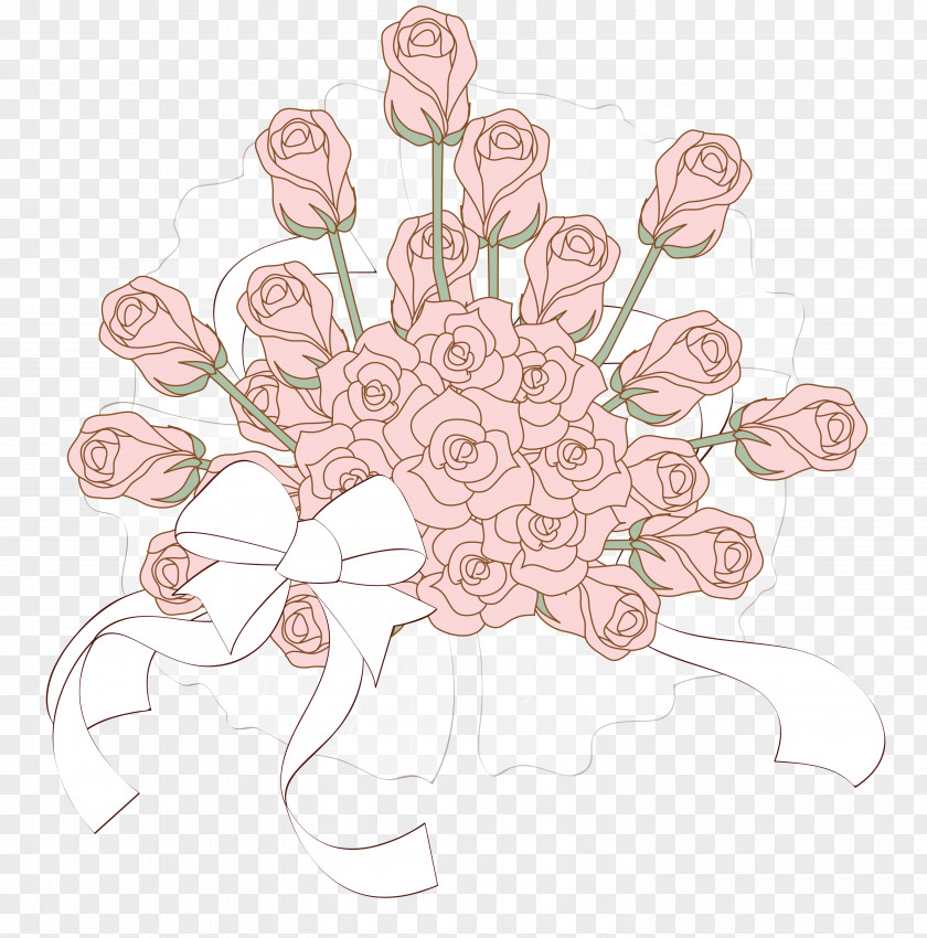 Design Floral Embroidery PNG