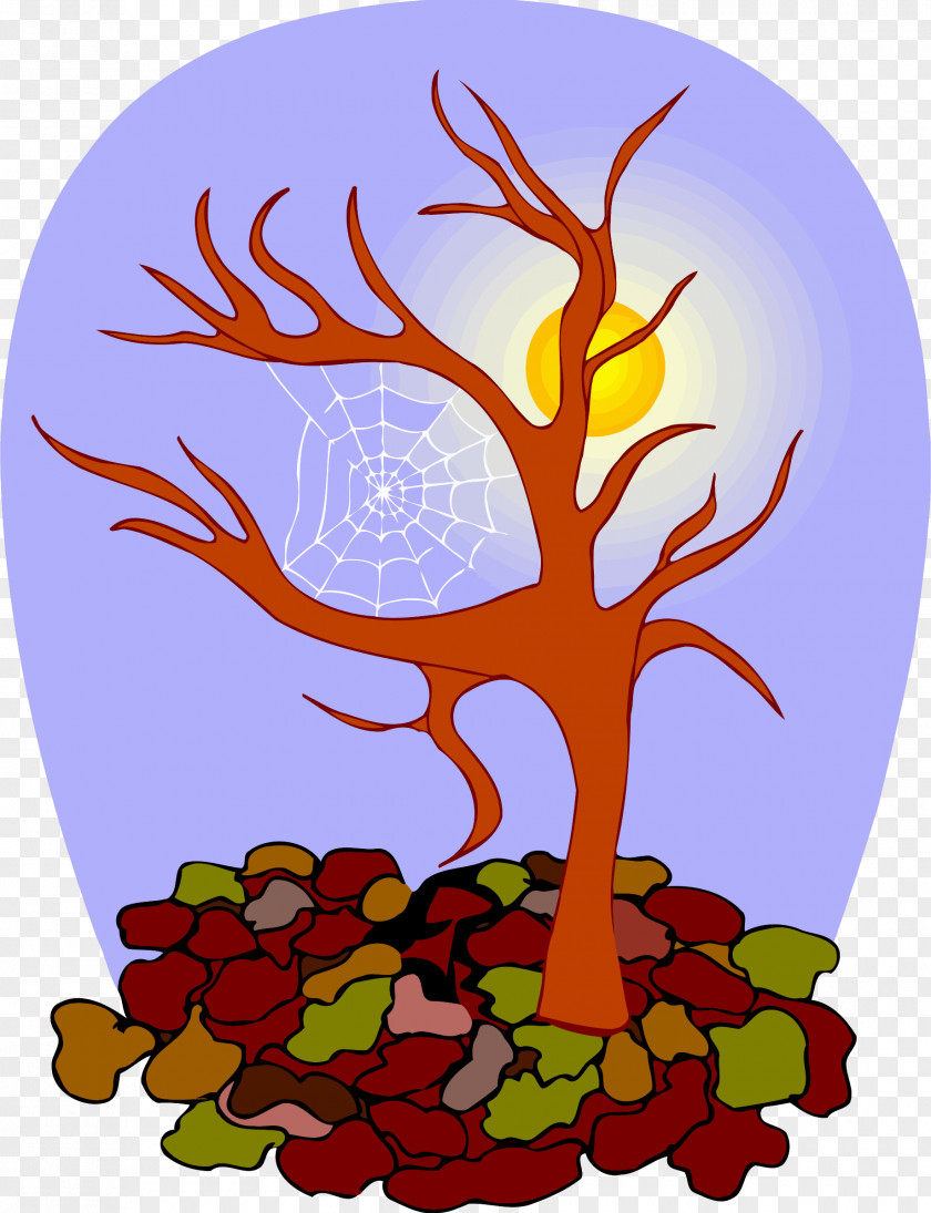 Hand-painted Peach Trees Pixel Art Clip PNG